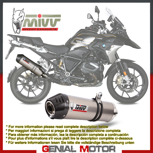 Auspuff exhaust mivv - exhaust, oval