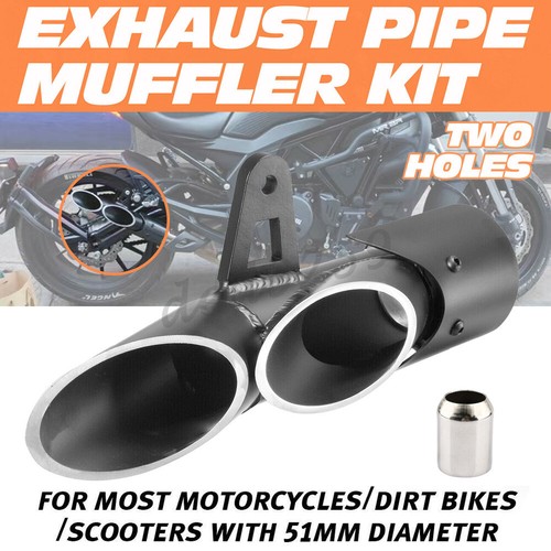 Motorrad auspuff twin - auspuff,